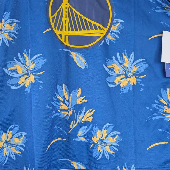 NWT Steph Curry #30 Floral Mesh Player Tank Golden State Warriors NBA Ultra Game - Picture 3 of 6